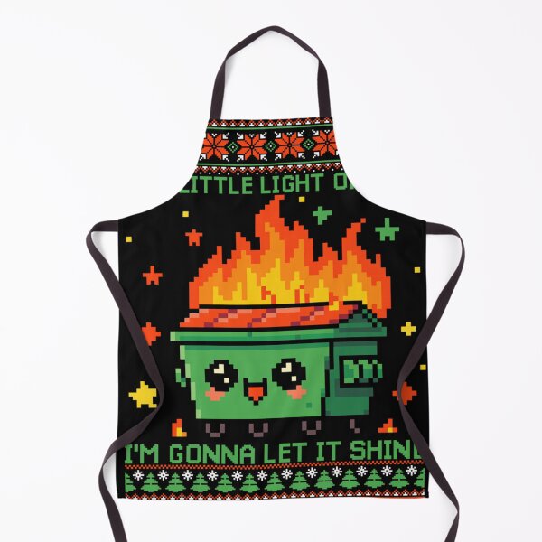 Item preview, Funny This Little Light Of Mine Dumpster Fire designed and sold by colornatics.