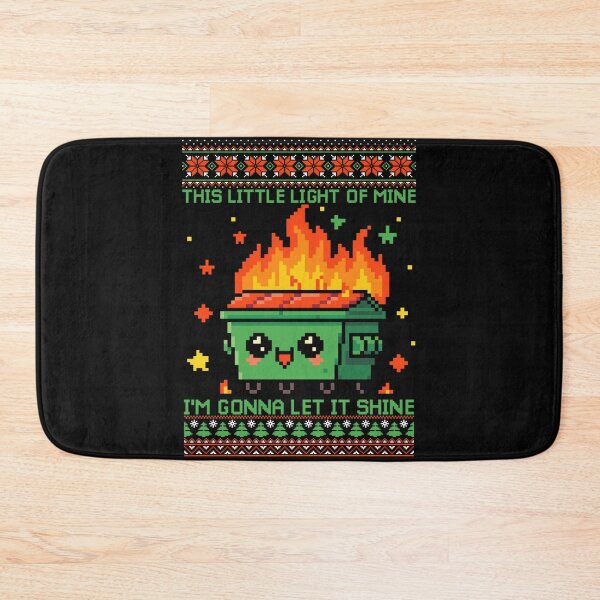 Item preview, Funny This Little Light Of Mine Dumpster Fire designed and sold by colornatics.