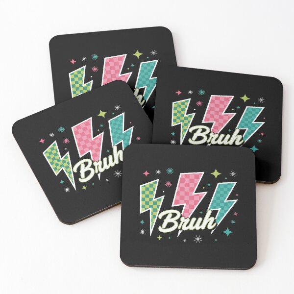 Item preview, Merry Christmas Bruh Lightning Bolt Checkered Xmas designed and sold by Rotasiin.