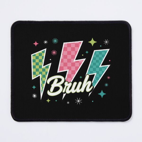 Item preview, Merry Christmas Bruh Lightning Bolt Checkered Xmas designed and sold by Rotasiin.