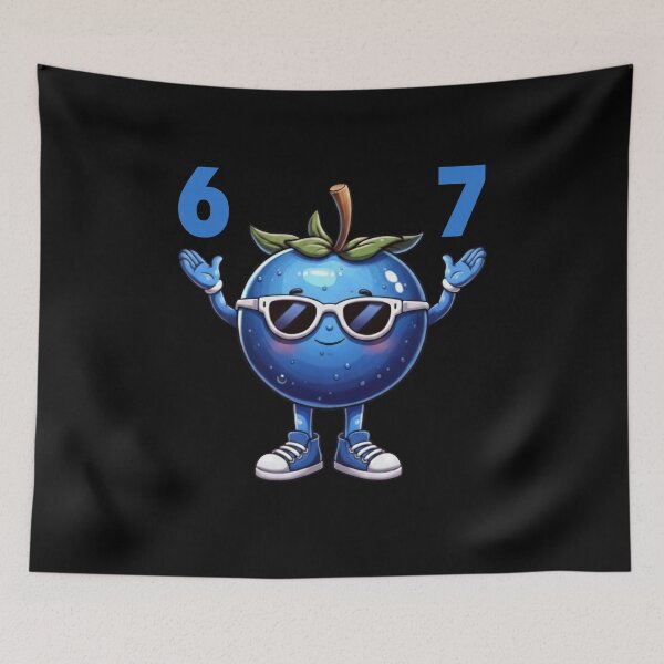 Item preview, Cool Blueberry 67 Mascot T-Shirt designed and sold by LashondaGreen89.
