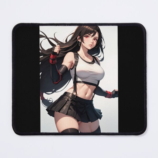 Item preview, Tifa Lockhart Final Fantasy VII Midriff Art designed and sold by iloveanimechibi.