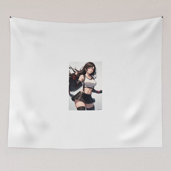 Item preview, Tifa Lockhart Final Fantasy VII Midriff Art designed and sold by iloveanimechibi.