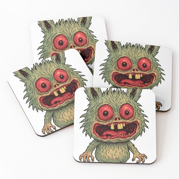 Item preview, Trippy Melting Monster – Creepy Cute Psychedelic Creature designed and sold by Th4d1us.