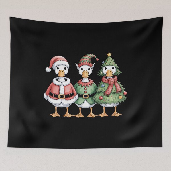 Item preview, Merry Christmas Goose Santa Squad Pajamas Xmas Holiday designed and sold by Rotasiin.