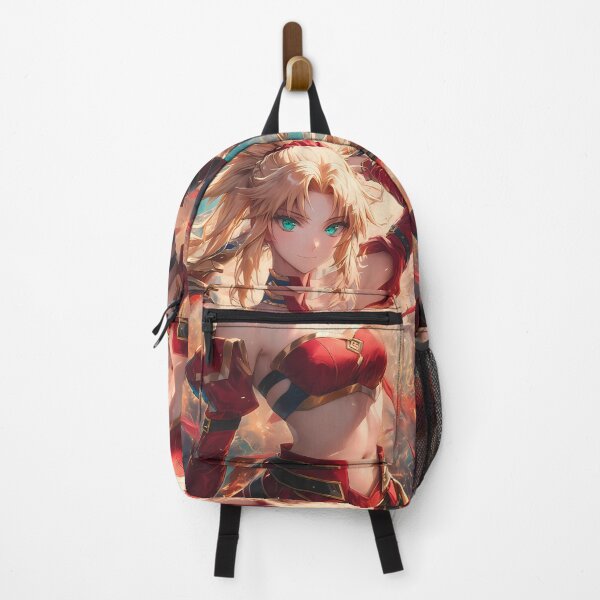 Item preview, Mordred Red Saber Fate Grand Order Anime Girl Waifu Fiery Battle Heroic Confident designed and sold by CarlosBender.