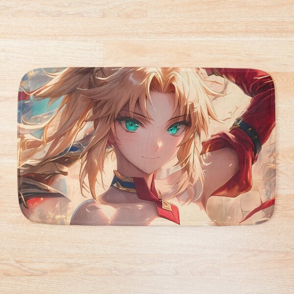 Item preview, Mordred Red Saber Fate Grand Order Anime Girl Waifu Fiery Battle Heroic Confident designed and sold by CarlosBender.