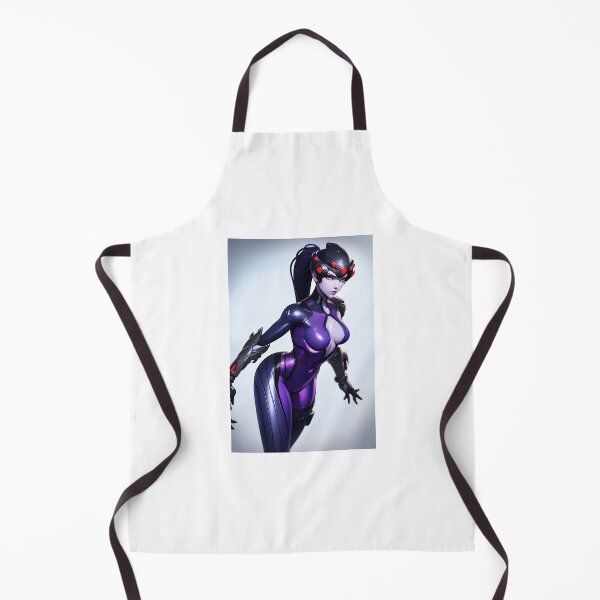 Item preview, Futuristic Sniper Girl Purple Catsuit Art designed and sold by iloveanimechibi.