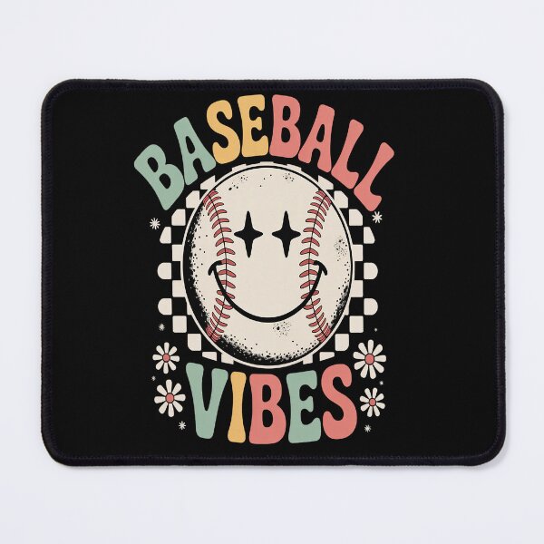 Item preview, Baseball Vibes Baseball Player Groovy Women Girls designed and sold by Moxizz.