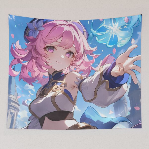 Item preview, Graceful Dori Genshin Impact Girl Waifu Pink Magic Festival Breeze designed and sold by CarlosBender.