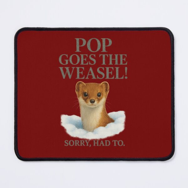 Item preview, Pop Goes the Weasel designed and sold by The Daily Sketchbook .