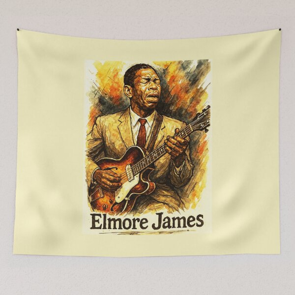 Item preview, Elmore James - King of the Slide Guitar designed and sold by Sarcastic designs.