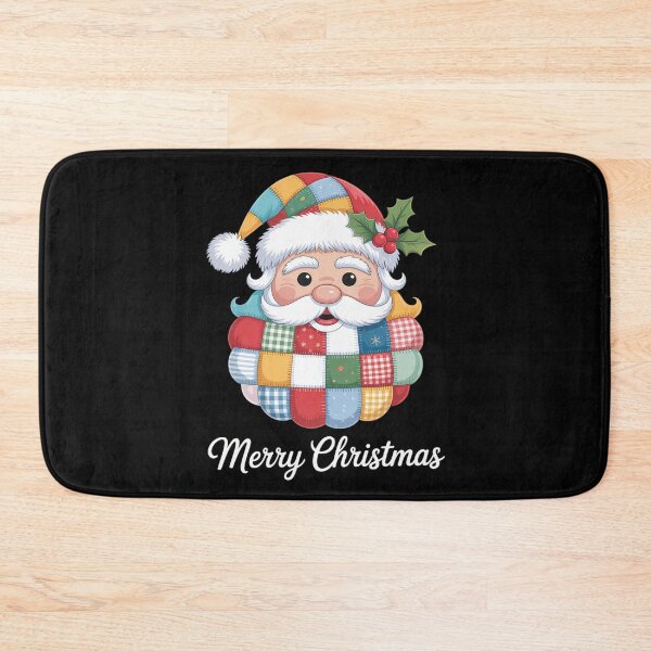 Item preview, Merry Christmas Patchwork Santa Claus designed and sold by Rotasiin.