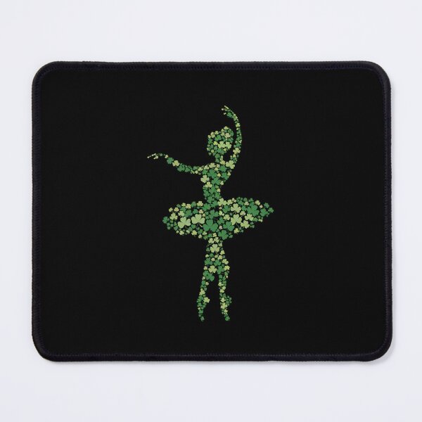 Item preview, St. Patricks Day Clover - Ballet Dance Ballerina designed and sold by AsteriskDatBArt.