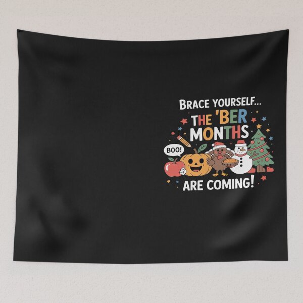 Item preview, Funny The ‘BER Months are Coming Seasonal Holiday Festive designed and sold by Hofersofer.
