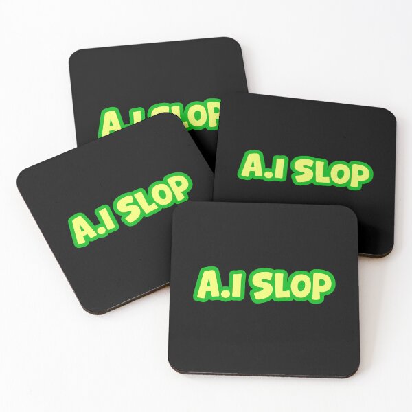 Item preview,  A.I Slop, Green Outline Internet Memes designed and sold by Memes N Lore .