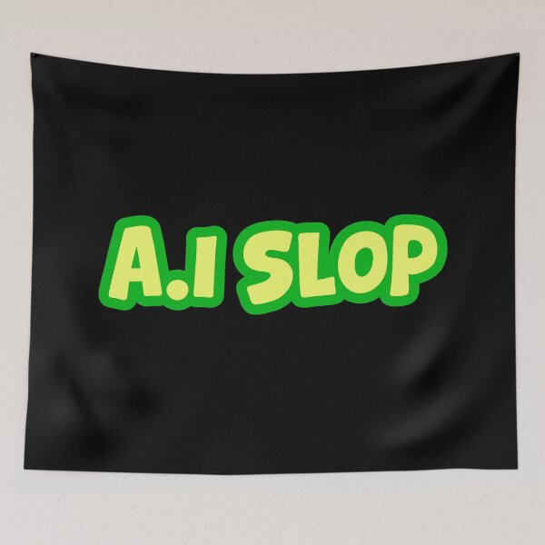 Item preview,  A.I Slop, Green Outline Internet Memes designed and sold by Memes N Lore .