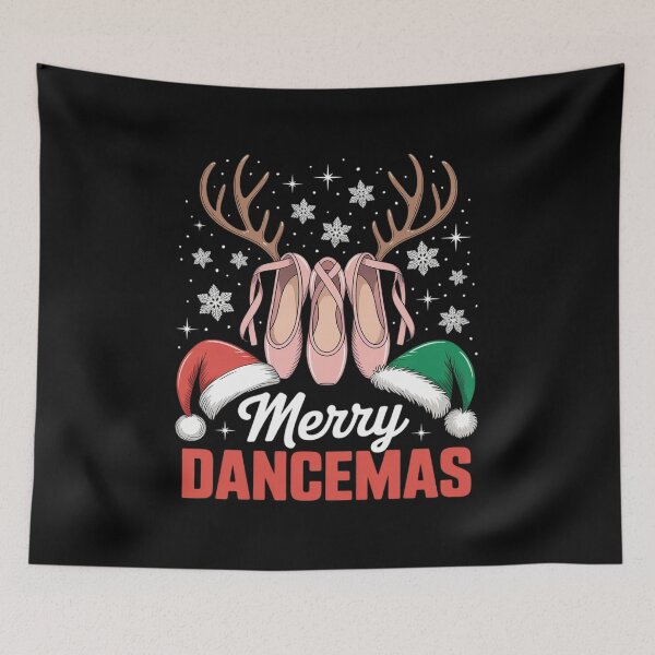 Item preview, Merry Dancemas Christmas Ballet Shoes Ballerina Dancing Girl designed and sold by Rotasiin.