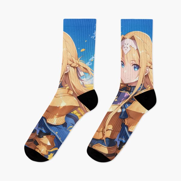 Item preview, Alice Zuberg Sword Art Online Anime Girl Waifu Golden Field Beauty designed and sold by CarlosBender.