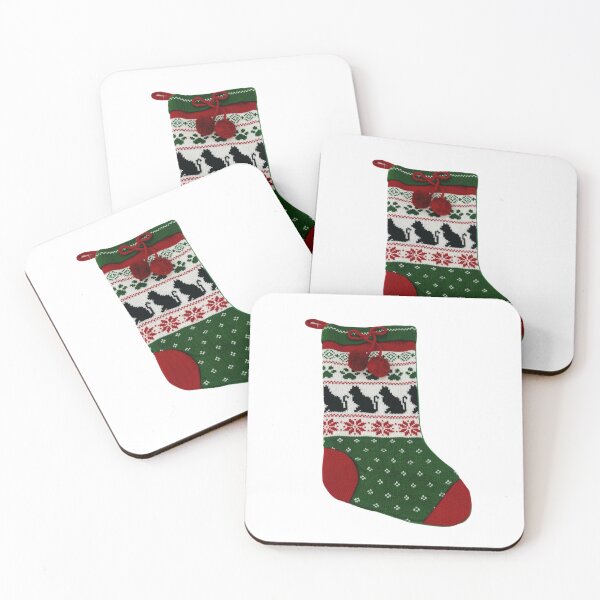 Item preview, Cat Christmas Stocking designed and sold by bubblegumhearts.