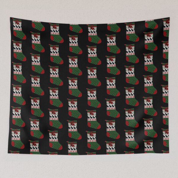 Item preview, Cat Christmas Stocking designed and sold by bubblegumhearts.