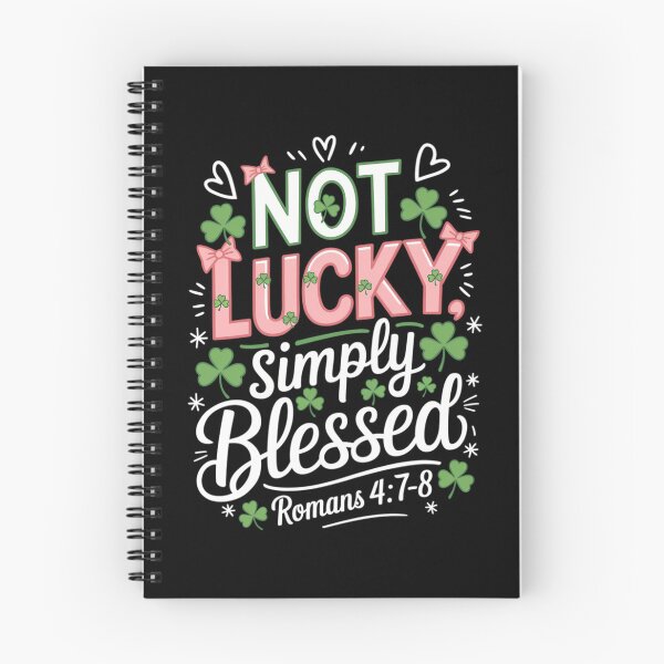 Item preview, Not Lucky Simply Blessed St Patrick's Day designed and sold by AsteriskDatBArt.
