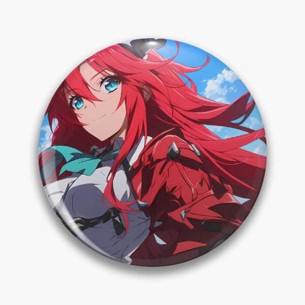 Item preview, Irina Shidou High School Dxd Anime Girl Waifu Crimson Fierce Sky Presence designed and sold by CarlosBender.
