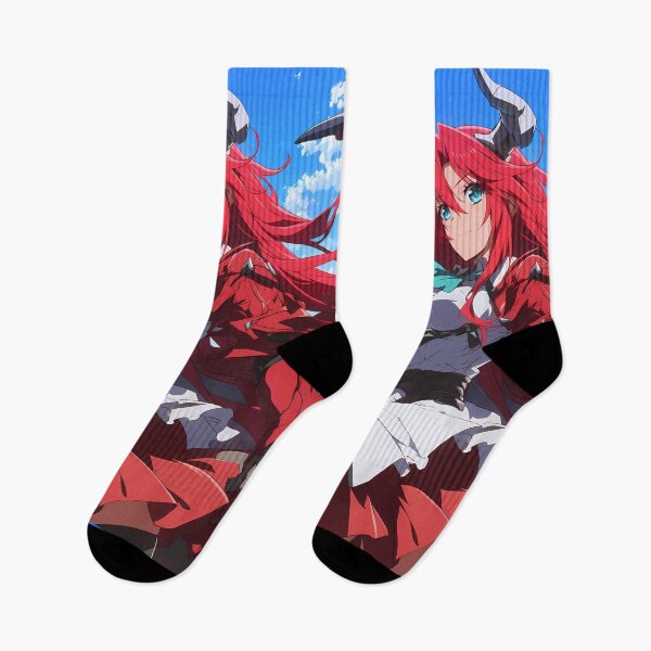 Item preview, Irina Shidou High School Dxd Anime Girl Waifu Crimson Fierce Sky Presence designed and sold by CarlosBender.