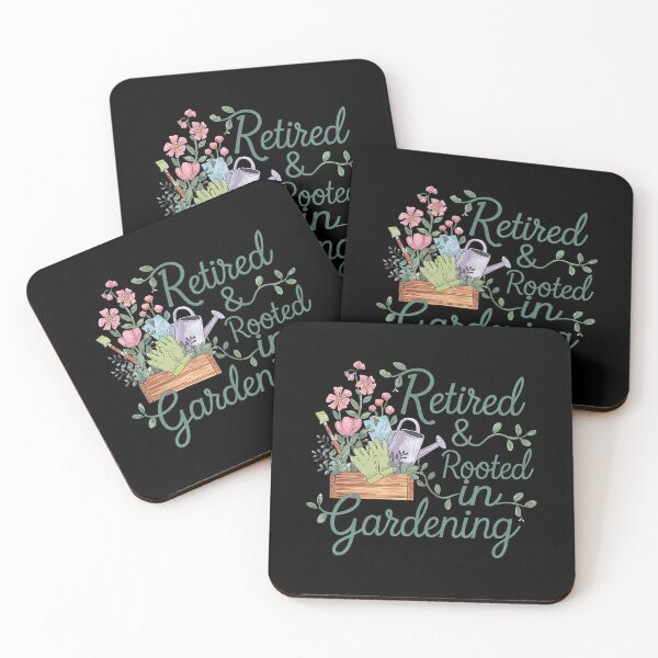 Item preview, Retired And Rooted In Gardening Fun designed and sold by TerriMichelle.