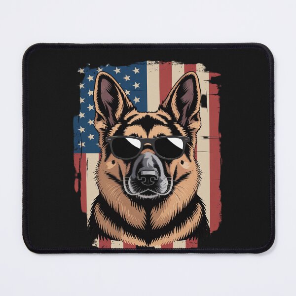Item preview, German Shepherd Dog American Patriot Shirt Independence Day designed and sold by Hofersofer.