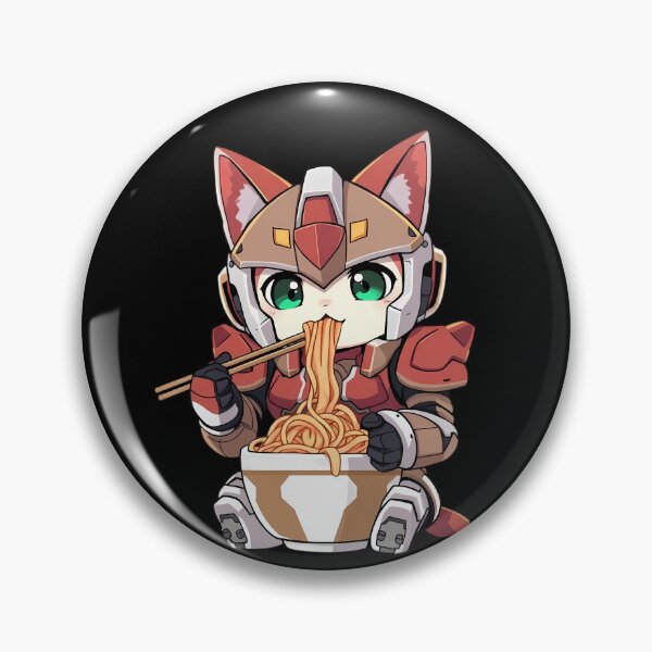Item preview, RAMEN CAT GUNDAM II designed and sold by WolfmanProphecy.