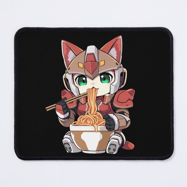 Item preview, RAMEN CAT GUNDAM II designed and sold by WolfmanProphecy.