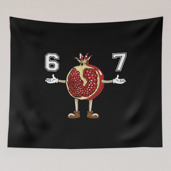 Item preview, Funny Pomegranate 67 Character T-Shirt designed and sold by LashondaGreen89.