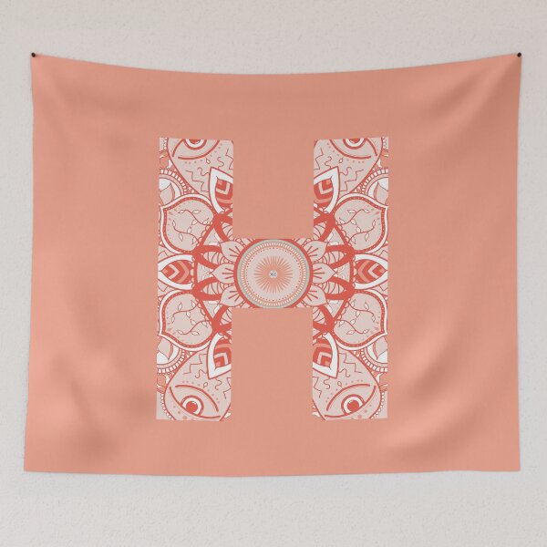 Item preview, Pink H Mandala designed and sold by abirose30.