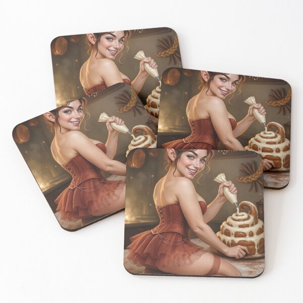 Item preview, Fortana Valentina in corset dress cake kitchen designed and sold by CathryneDelamort.