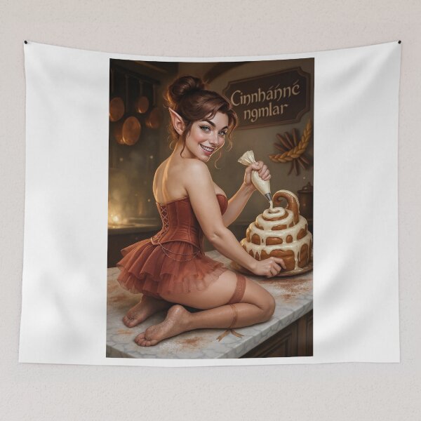 Item preview, Fortana Valentina in corset dress cake kitchen designed and sold by CathryneDelamort.