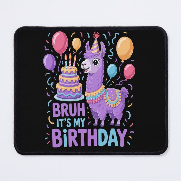 Item preview, Bruh Its My Birthday Llama Pinata Boy Girl Family Bday Party designed and sold by Moxizz.