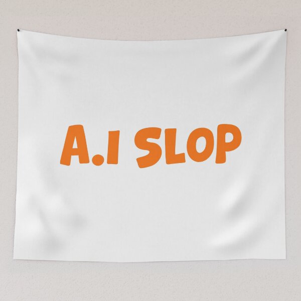 Item preview, A.I Slop, Orange Internet Memes designed and sold by Memes N Lore .
