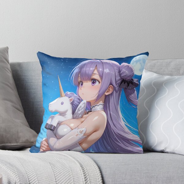 Item preview, Unicorn Moonlight Shore Azur Lane Anime Girl Waifu Night Serenity designed and sold by CarlosBender.