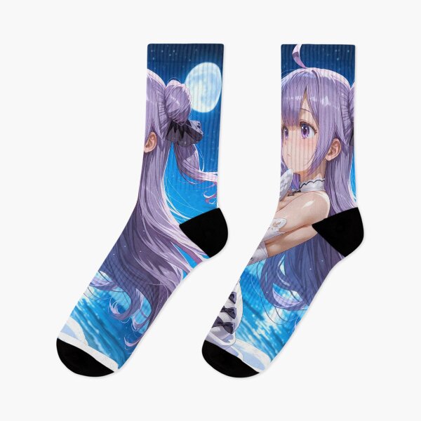 Item preview, Unicorn Moonlight Shore Azur Lane Anime Girl Waifu Night Serenity designed and sold by CarlosBender.