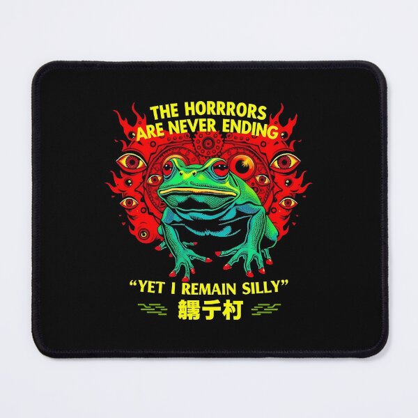Item preview, Frog Meme Horrors are Never Ending Yet I Remain Silly designed and sold by Uglyandcute.