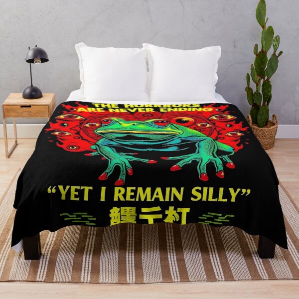 Item preview, Frog Meme Horrors are Never Ending Yet I Remain Silly designed and sold by Uglyandcute.