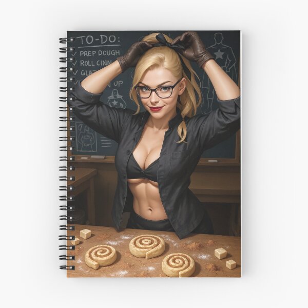 Item preview, Ilya in black chef outfit making cinnamon rolls designed and sold by CathryneDelamort.