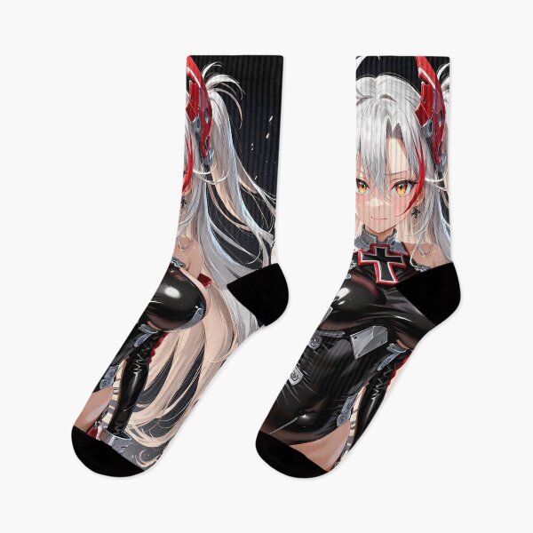 Item preview, Prinz Eugen Dark Allure Azur Lane Anime Girl Black Outfit designed and sold by CarlosBender.