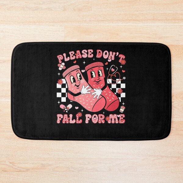 Item preview, Please Don't Fall For Me Nurse Non Slip Socks Valentine Day designed and sold by LunaDangelo.