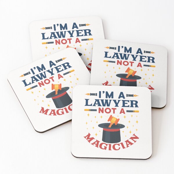 Item preview, I'm a Lawyer Not a Magician Funny Attorney  designed and sold by jaygo.
