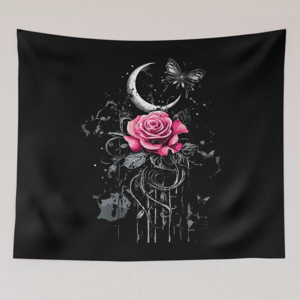 Item preview, Pink Rose Flower Botanist Garden Gardening Flower Rose designed and sold by TerriMichelle.