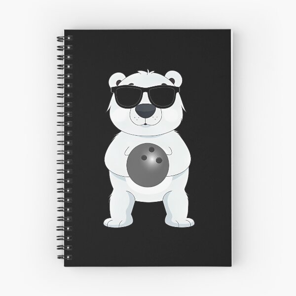 Item preview, Funny Polar Bear Wearing Sunglasses Playing Tenpin Bowling designed and sold by CandyceMillie.