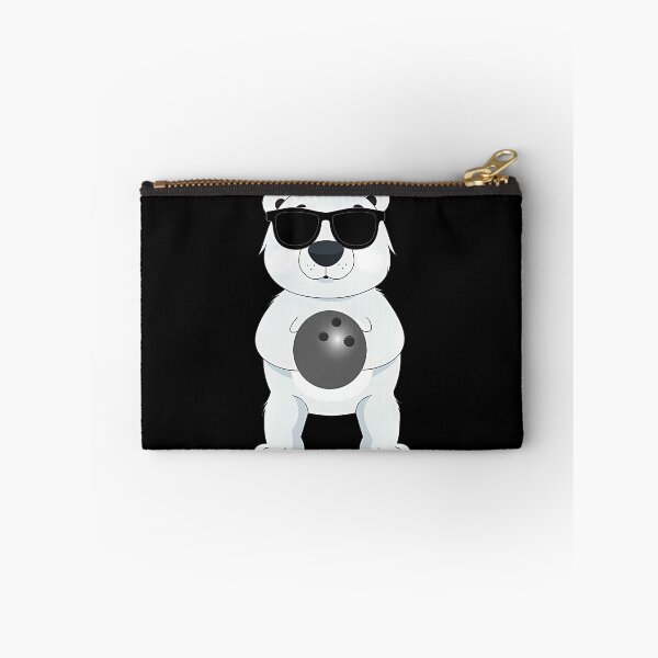 Item preview, Funny Polar Bear Wearing Sunglasses Playing Tenpin Bowling designed and sold by CandyceMillie.