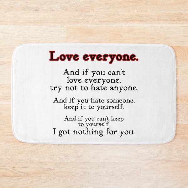 Item preview, Love everyone, if you can, white background designed and sold by mntimg.